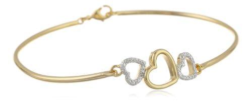 MORGAN & PAIGE Bronze Open Bangle Bracelet