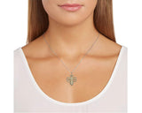 MORGAN & PAIGE Dainty 10K Yellow Gold Bumblebee Demi Fine Delicate Pendant Necklace With 18" Rope Chain