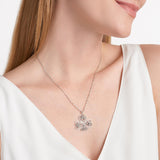 MORGAN & PAIGE .925 Sterling Silver Necklace Oxidized - Celtic Knot Cross, Shamrock Clover, Tinity Heart, Turtle, Angel and Mom Necklaces for Women, Dainty and Lightweight Intricate Design 18 inch