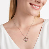 MORGAN & PAIGE .925 Sterling Silver Necklace Oxidized - Celtic Knot Cross, Shamrock Clover, Tinity Heart, Turtle, Angel and Mom Necklaces for Women, Dainty and Lightweight Intricate Design 18 inch