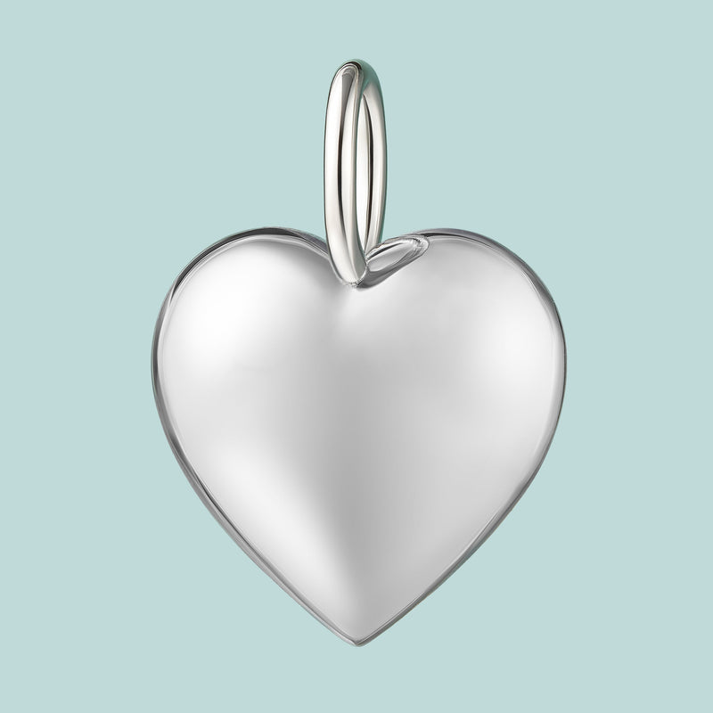 SCAMPER & CO Heart Sterling Silver Charm