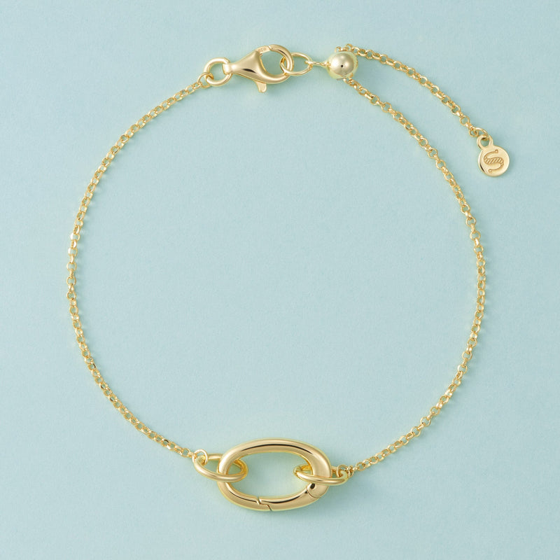 SCAMPER & CO Single Carabiner Charm Bolo Bracelet